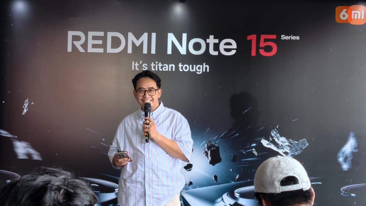 HP Menengah Sertifikasi IP69K Tahan Air dan Banting Redmi Note 15 Pro